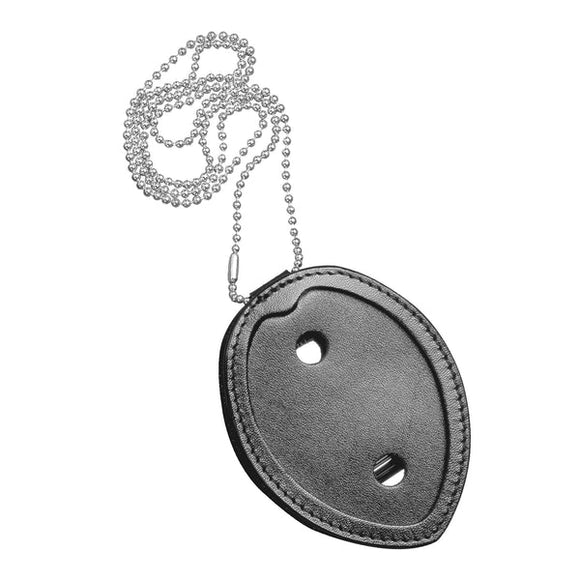 Dutyman - Leather Shield Neck Badge Holder
