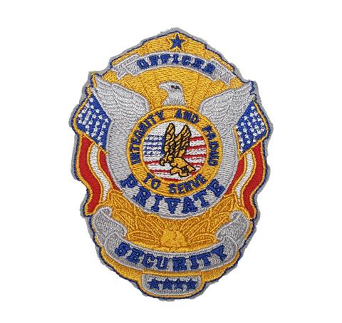 Private Security Officer Shield Patch – Broadway Army Store