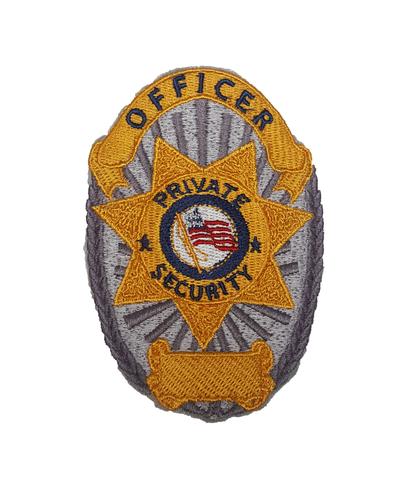 Private Security Officer Shield Patch – Broadway Army Store