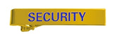 Security Tie Bar, Enameled, 2x5/16"