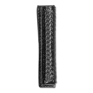 Dutyman - Long Basketweave Leather Baton Holder