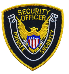 Private Security Officer Shoulder Patch - Multiple Variants