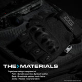 "The Combat" Fingerless Tactical Gloves - Multiple Variants