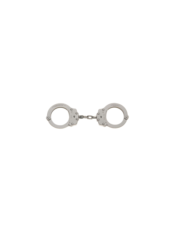Peerless Model 700C Chain-Linked Handcuffs (Nickel Finish)