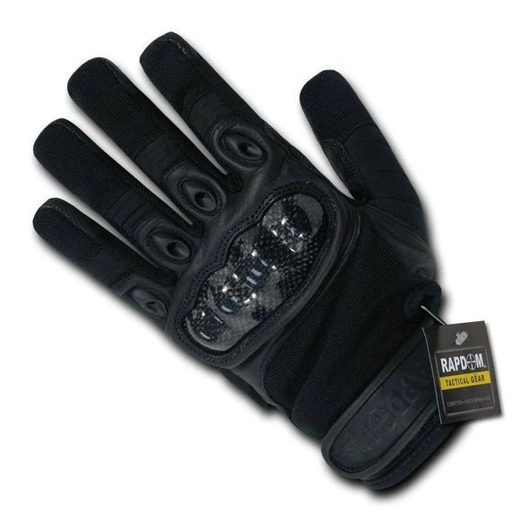 Carbon Fiber Knuckle Tactical Glove - Multiple Variants