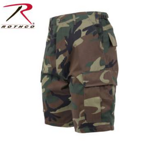 Rothco Woodland Camo BDU Shorts