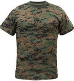 Digital Camofluge Short Sleeve T-Shirts - Multiple Variants