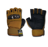 Half Finger Hard Knuckle Glove - Multiple Variants